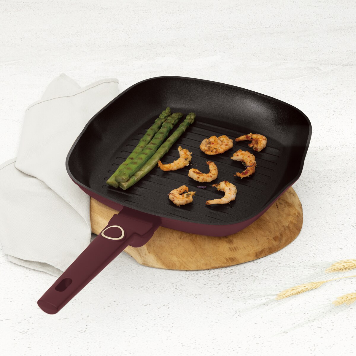 Patelnia grillowa 28 cm BerlingerHaus Leonardo BH-8036