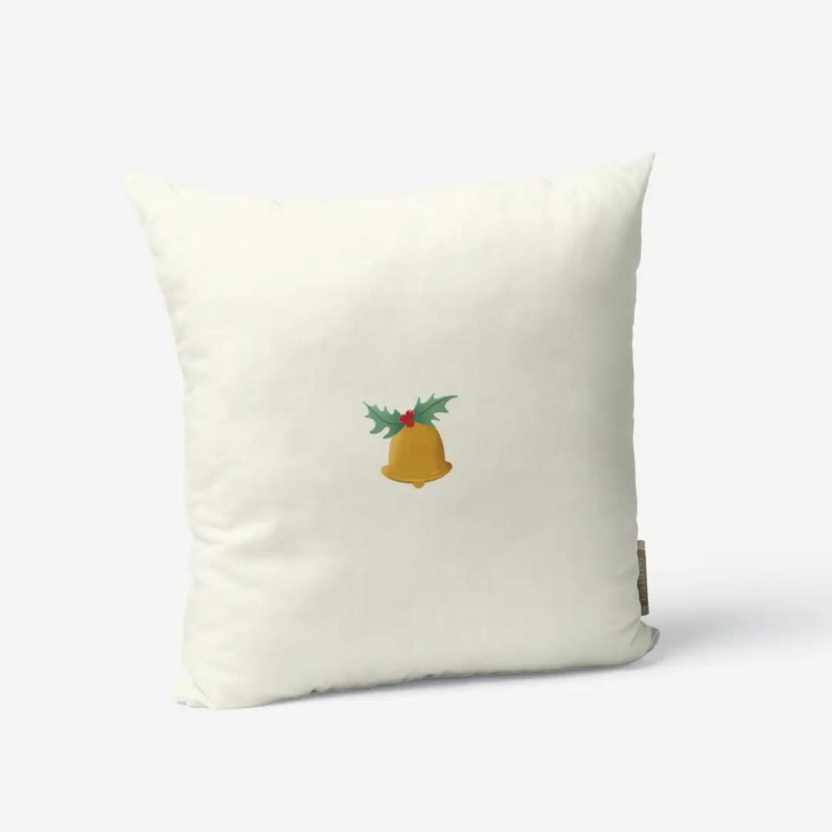 Poduszka świąteczna -Minimalistyczny dzwonek