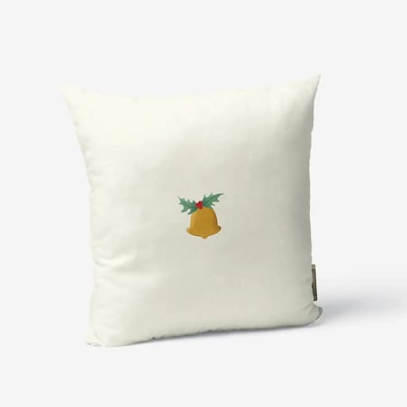 Poduszka świąteczna -Minimalistyczny dzwonek