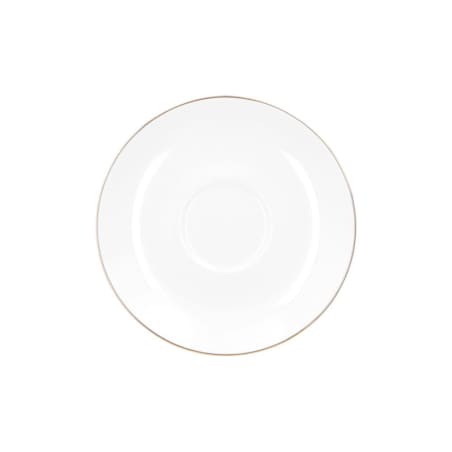 Zestaw filiżanek ze spodkami dla 6 osób 12 el. City Złote B326