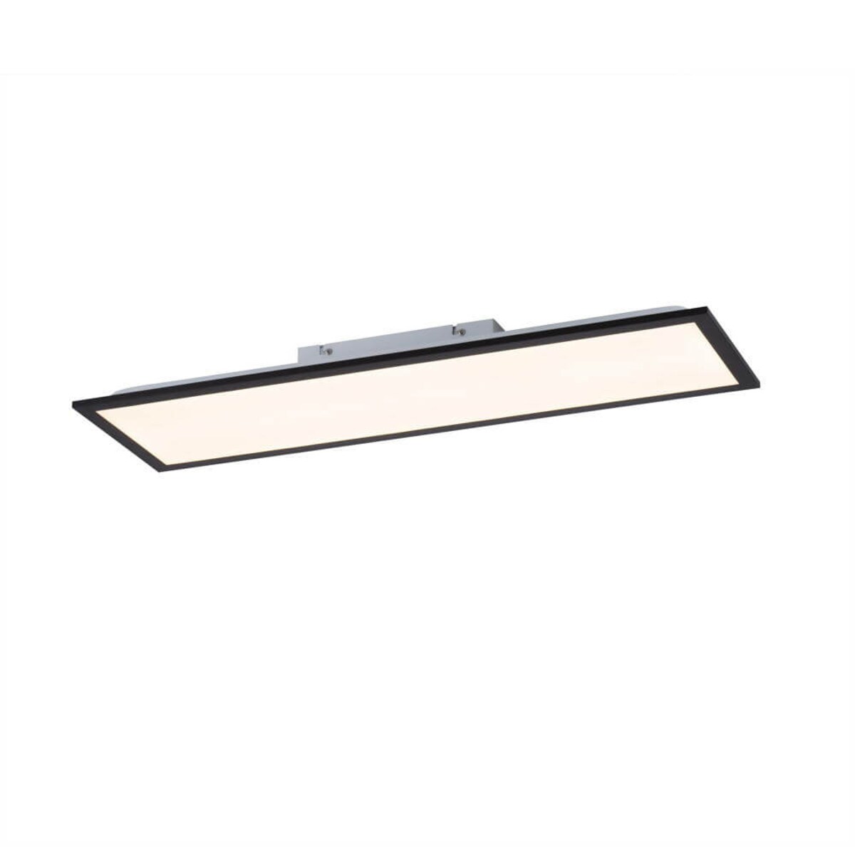 Sypialniana lampa sufitowa Flat LED 14W prostokąt czarny