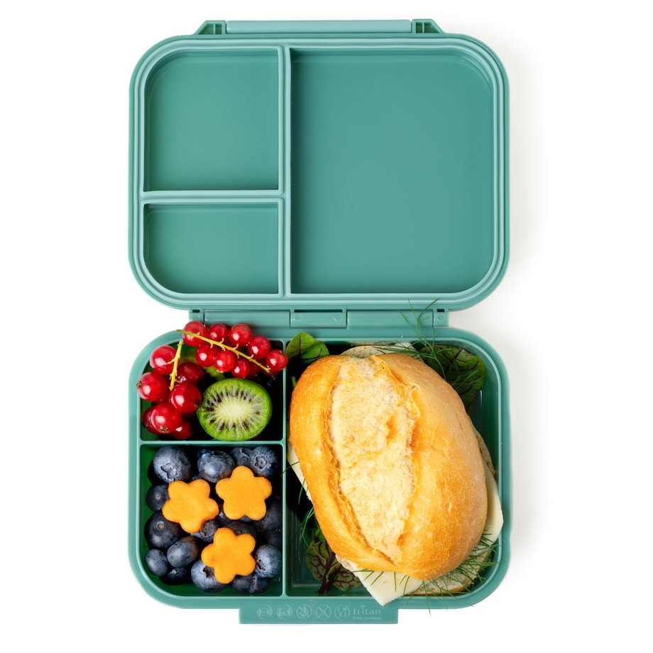 LEKKABOX CLASSIC mini lunchbox z przegródkami, Forest