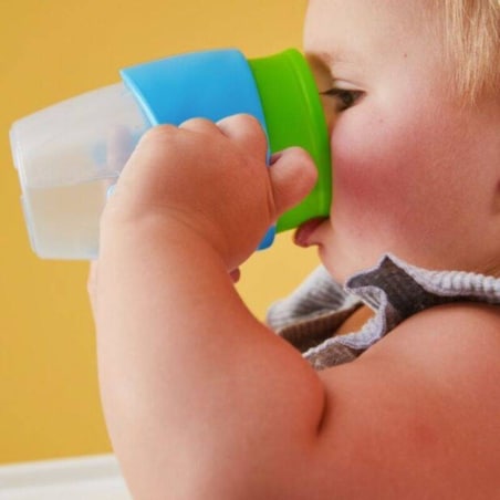 Kubek 360 do nauki picia dla dzieci 250 ml – kubek treningowy niekapek 6m+ Ocean Breeze b.box