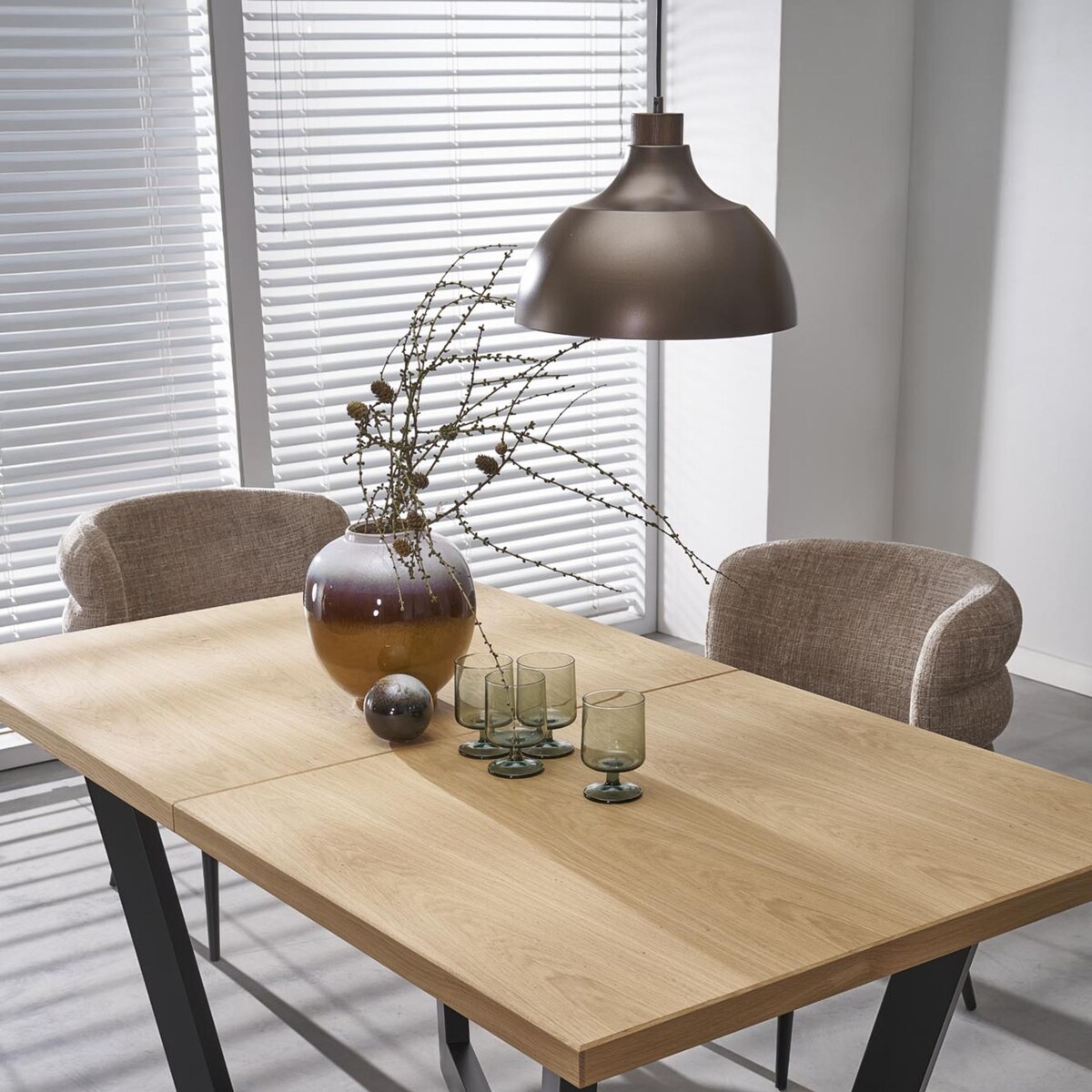 Lampa wisząca TK Lighting CAP BROWN 6926 brązowa E27 34 cm, regulowana wysokość do 170 cm