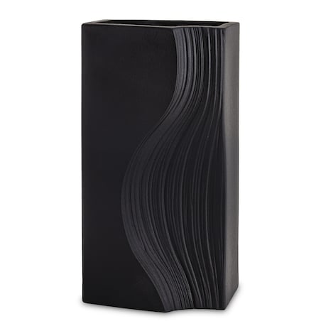 Wazon porcelanowy 35x17x12 cm PRINCIPE czarny