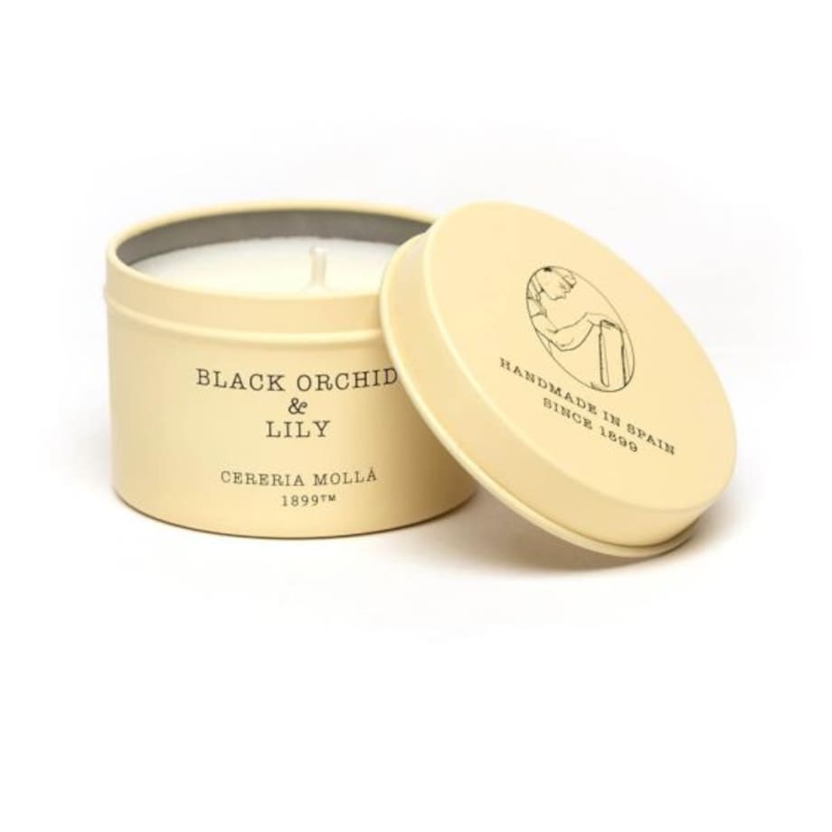 Świeca podróżna Black Orchid & Lily Cereria Molla