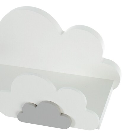 Półka Clouds 29,5x15x15cm grey, 29,5 x 15 x 15 cm