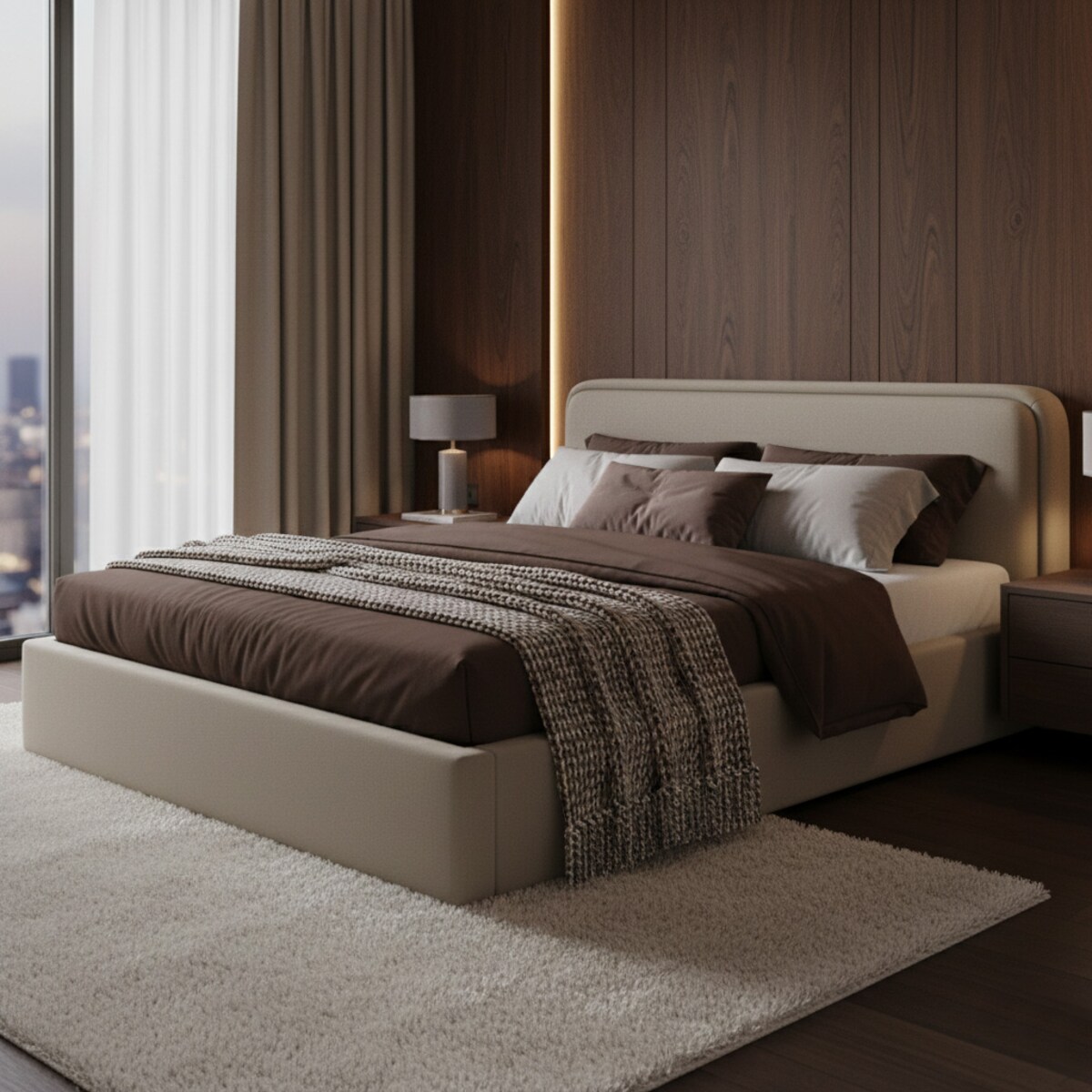 Łóżko Tapicerowane Grand 160X200 Stelaż Pojemnik Na Pościel Wind 05