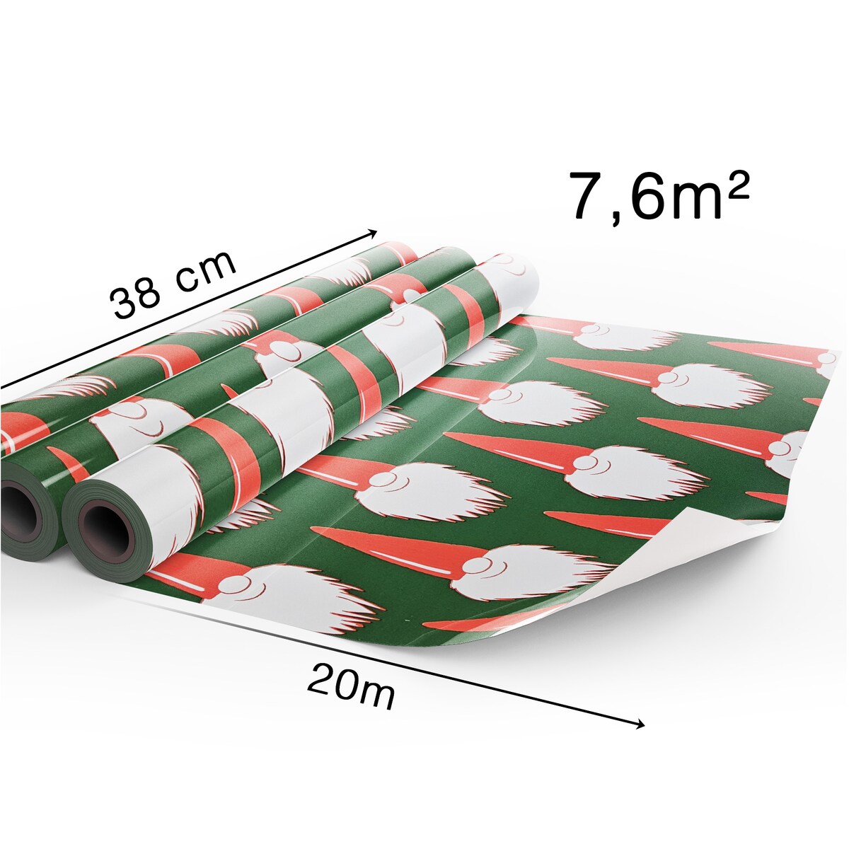 Papier do pakowania prezentów 20 METRÓW MEGAROLKA Świąteczny Do Paczek Ozdobny
