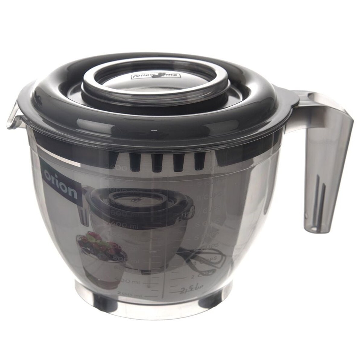 Miska Kuchenna do miksowania Ubijania miarką Uchwytem Otworem 2,5 l Pojemnik