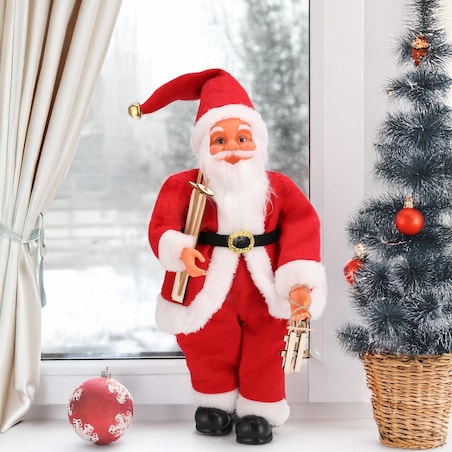 ŚWIĘTY MIKOŁAJ świąteczny FIGURKA skandynawski DEKORACJA ozdoba JUMIhome