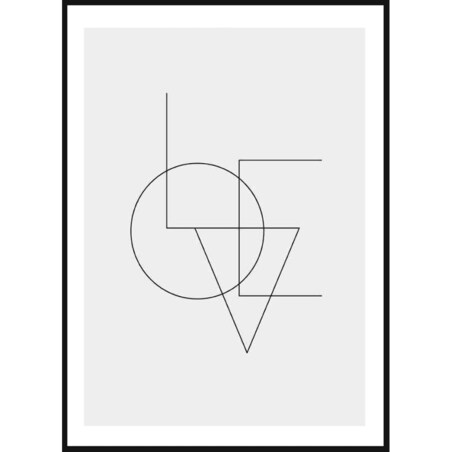 Poster Story, Plakat, Obraz - Love Minimalistyczne, wymiary 21 x 30 cm