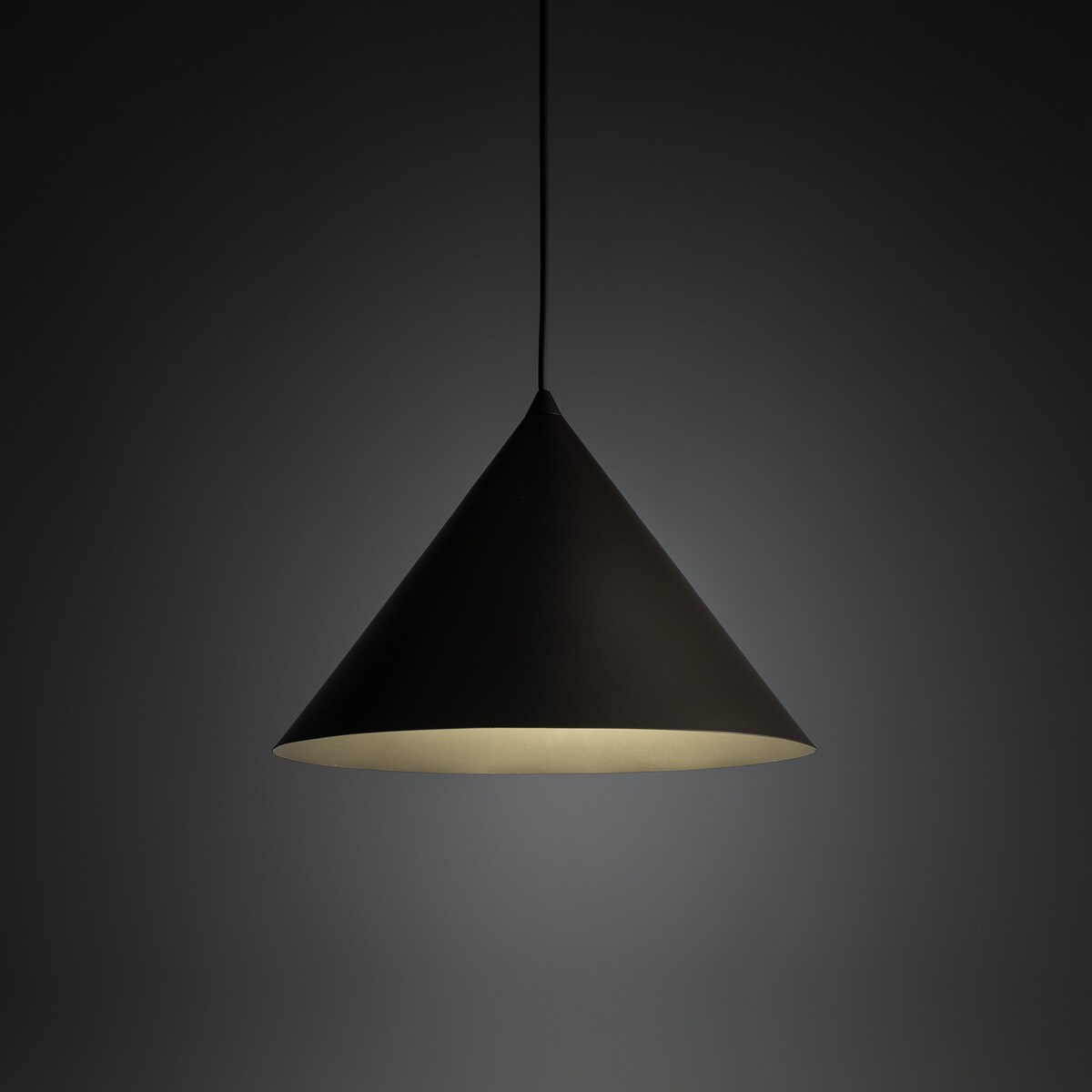 Nowoczesna lampa wisząca TK Lighting CONO L New Brown 33,5 cm E27 brązowa 11377