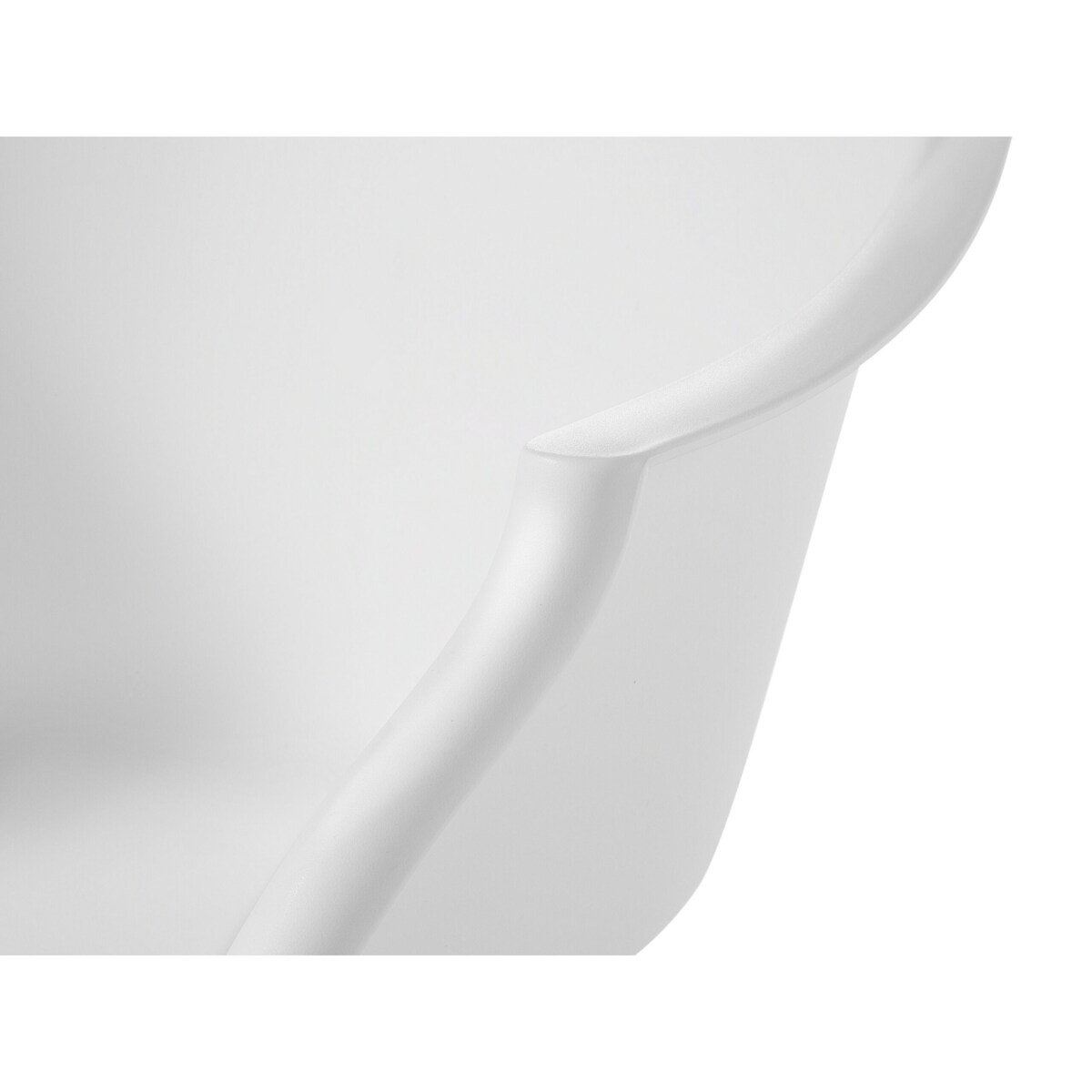 Krzesło bujane białe HARMONY