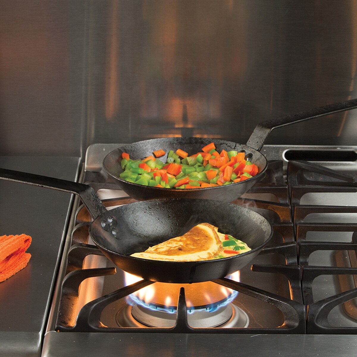 Patelnia 20 cm stal węglowa / Lodge