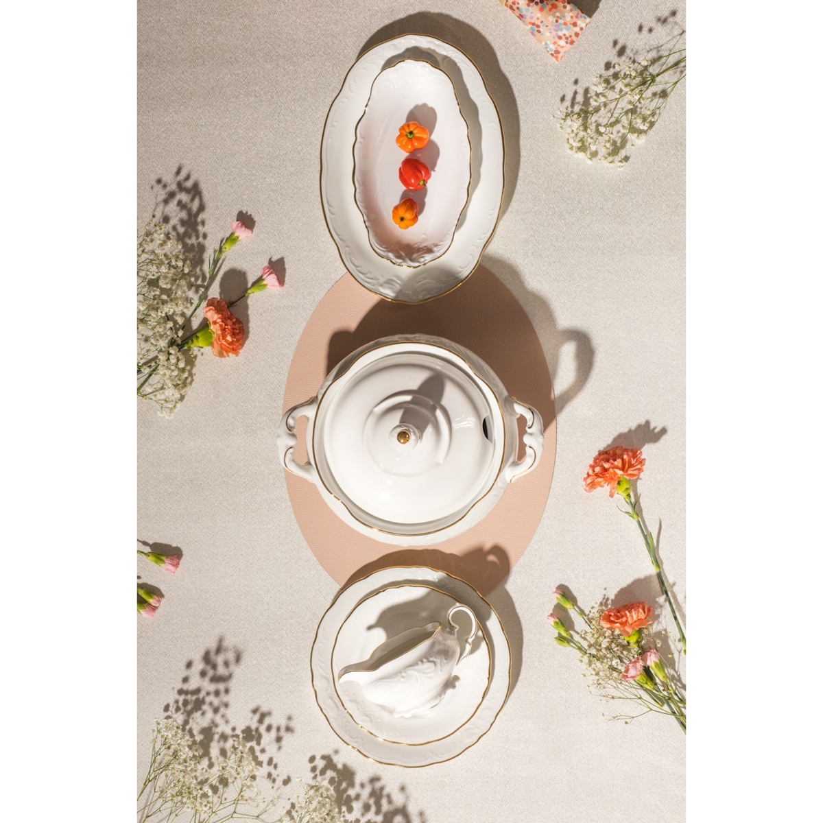 Waza 3000 ml Fryderyka Ivory 3617