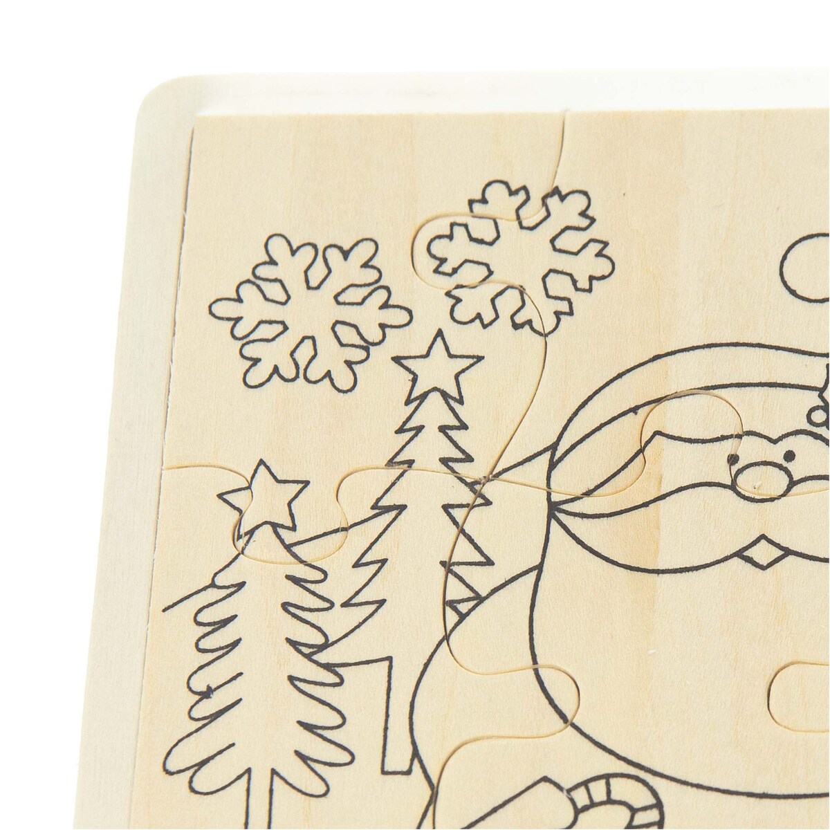 Kolorowanka Obrazek Do Malowania 15X20 Cm Świąteczny Dla Dzieci Święty Mikołaj