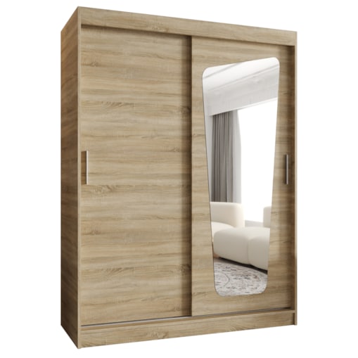 Szafa przesuwna MOKA 150 sonoma