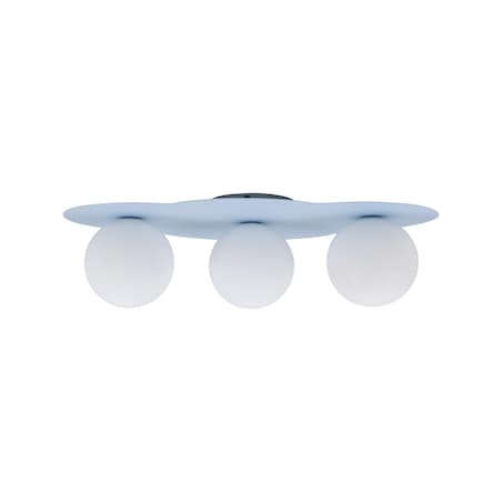 Tk Lighting Kinkiet Cloud New 3Xg9 Niebieski Nowoczesne Oświetlenie