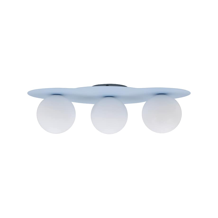 Tk Lighting Kinkiet Cloud New 3Xg9 Niebieski Nowoczesne Oświetlenie