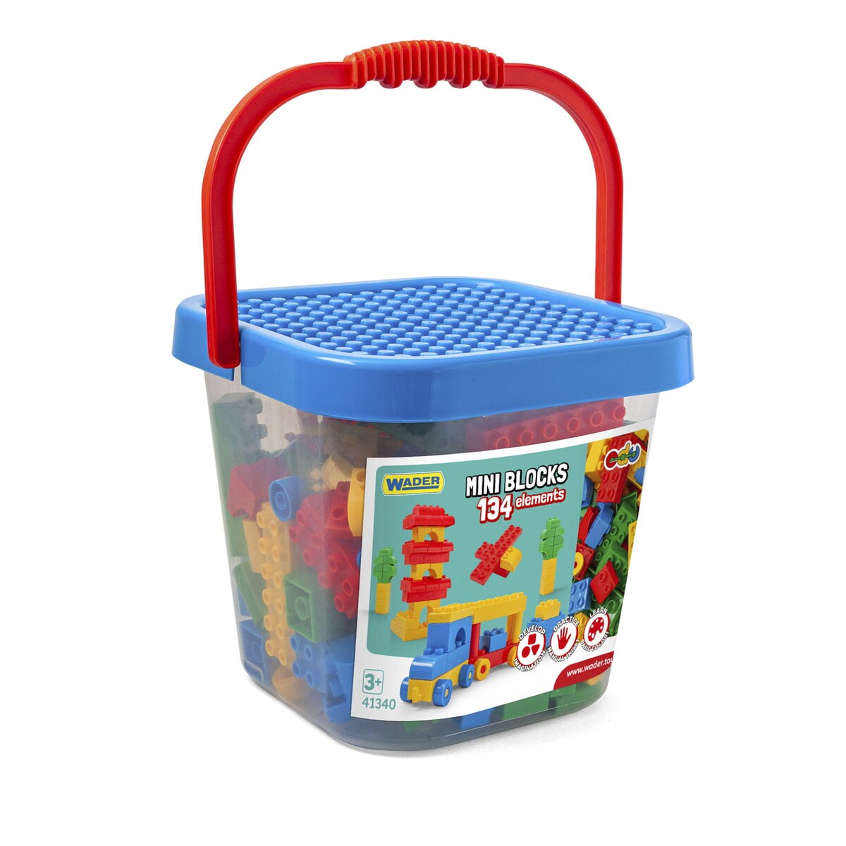 Mini Blocks klocki wielkie wiadro