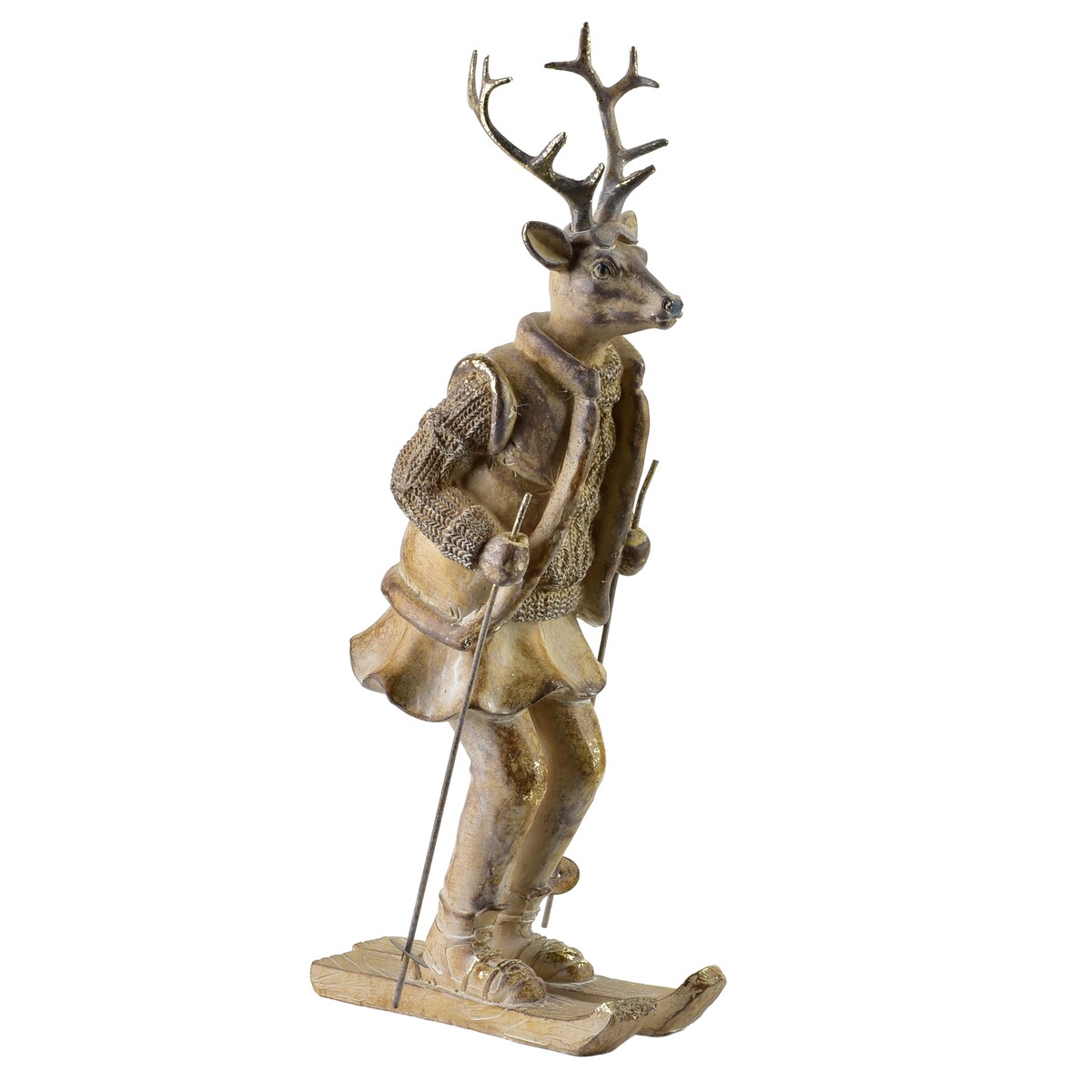 Figura Renifer Na Nartach SANTA LILA