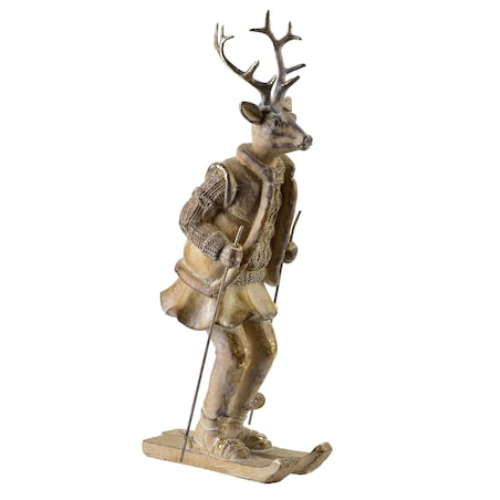 Figura Renifer Na Nartach SANTA LILA