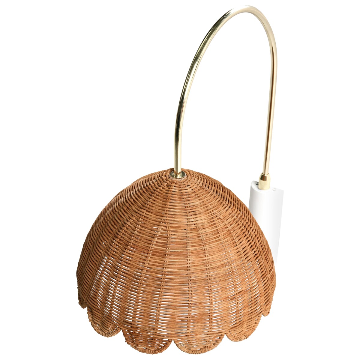 Lampa ścienna VALUKKAI Rattan Naturalny