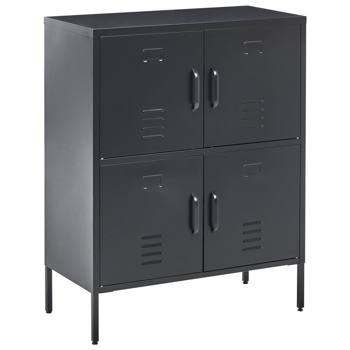 Szafka biurowa HOLBECK Metal Czarny