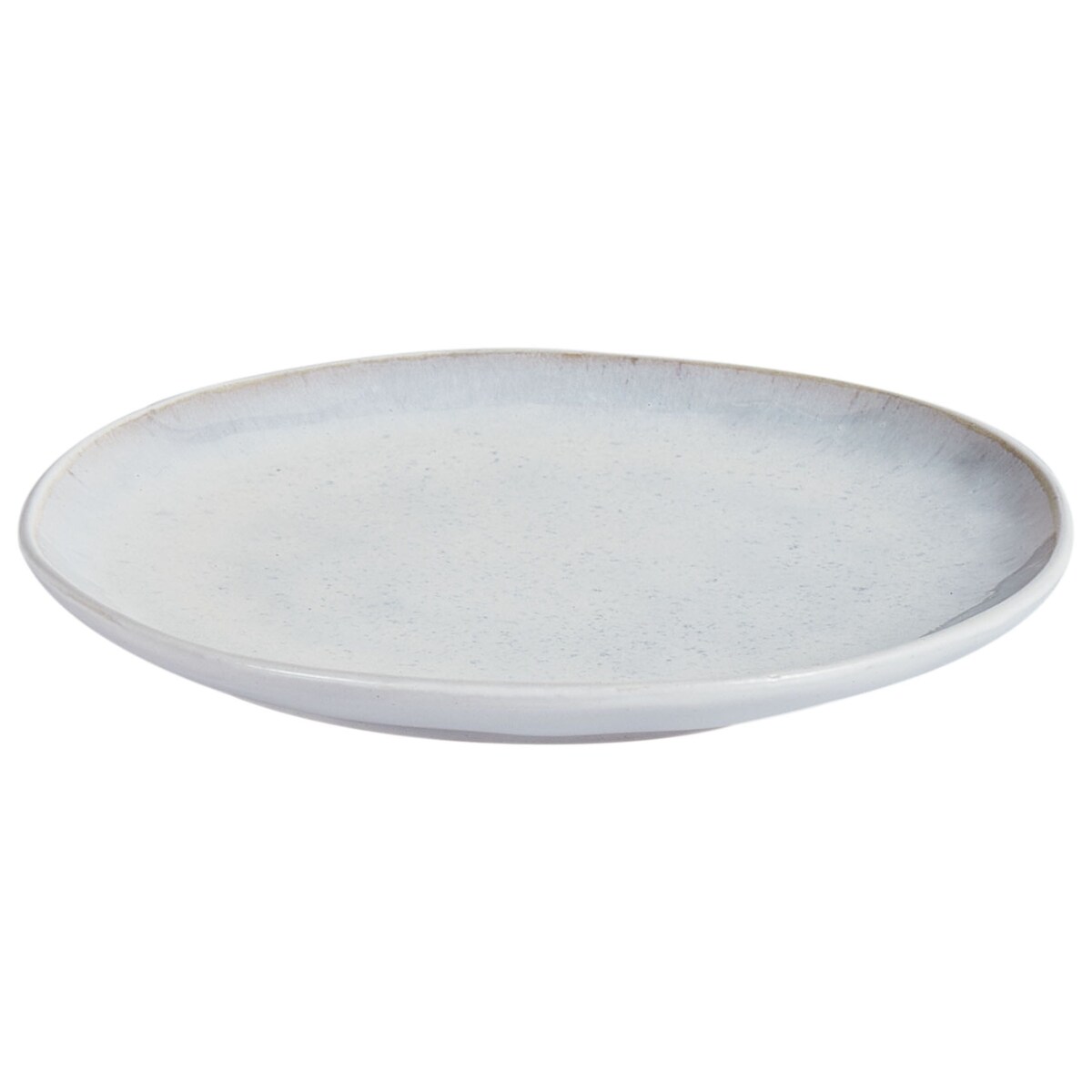 Zestaw 8 małych talerzy SESAME Kamionka Jasnoszary