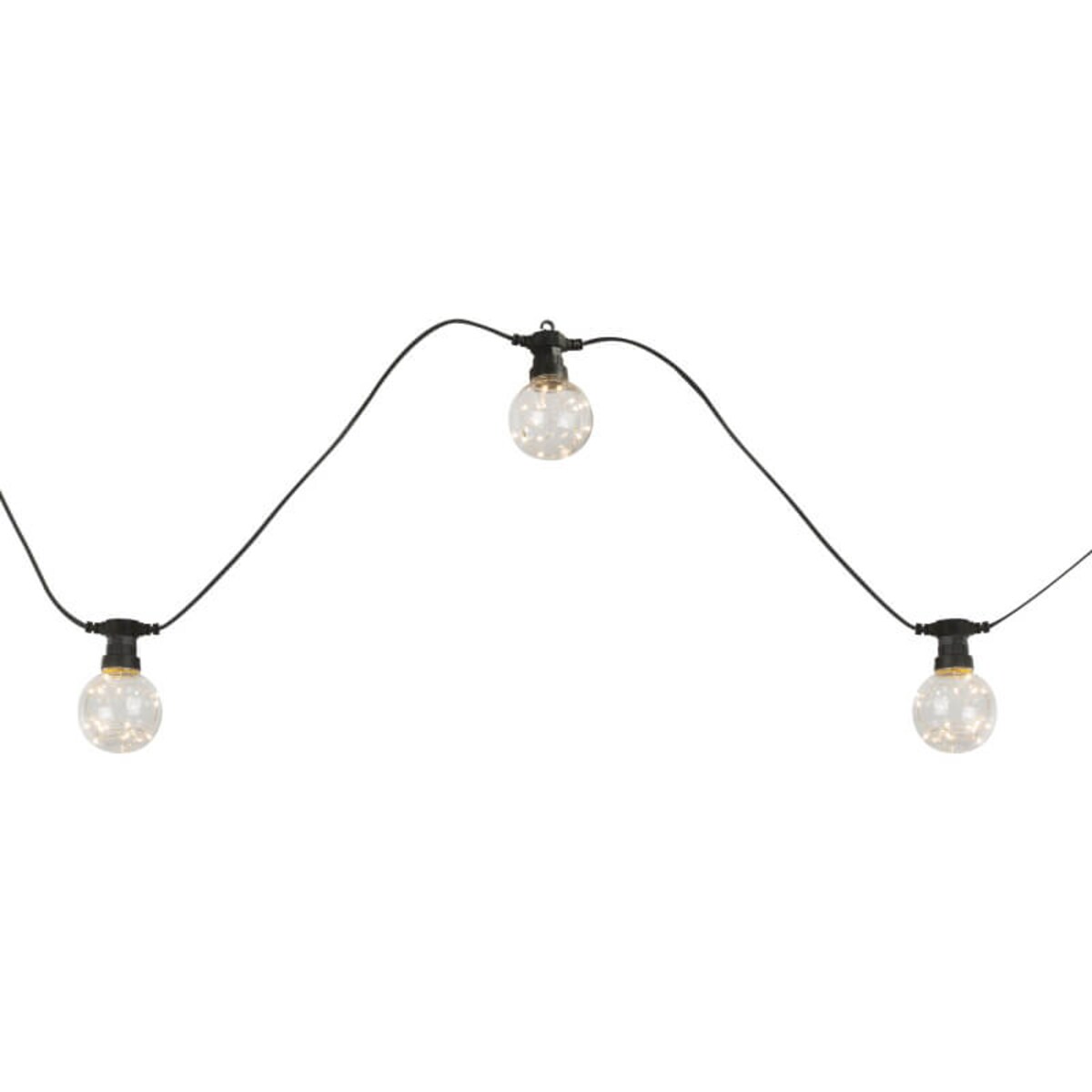 Łańcuch ze światełkami 7,5m 10 LED 4,2W IP44 ciepła