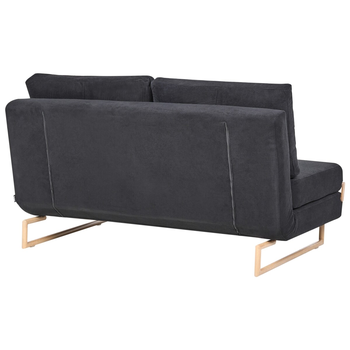 Sofa rozkładana dla 3 osób JERSLEV Czarny
