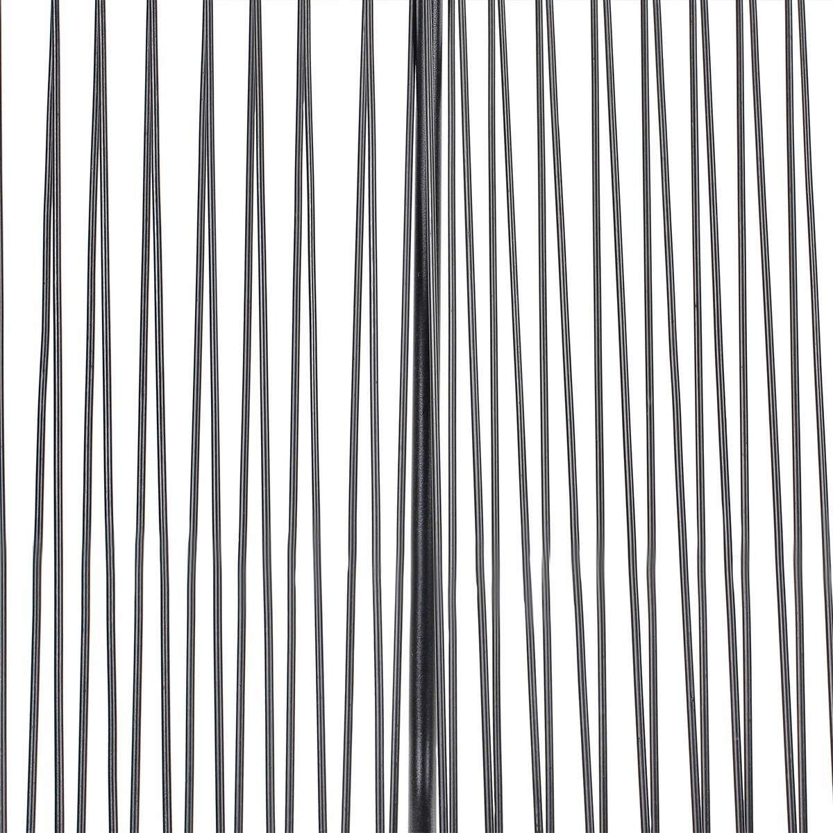 Ławka ogrodowa ACAPULCO II 113 cm Technorattan Czarny