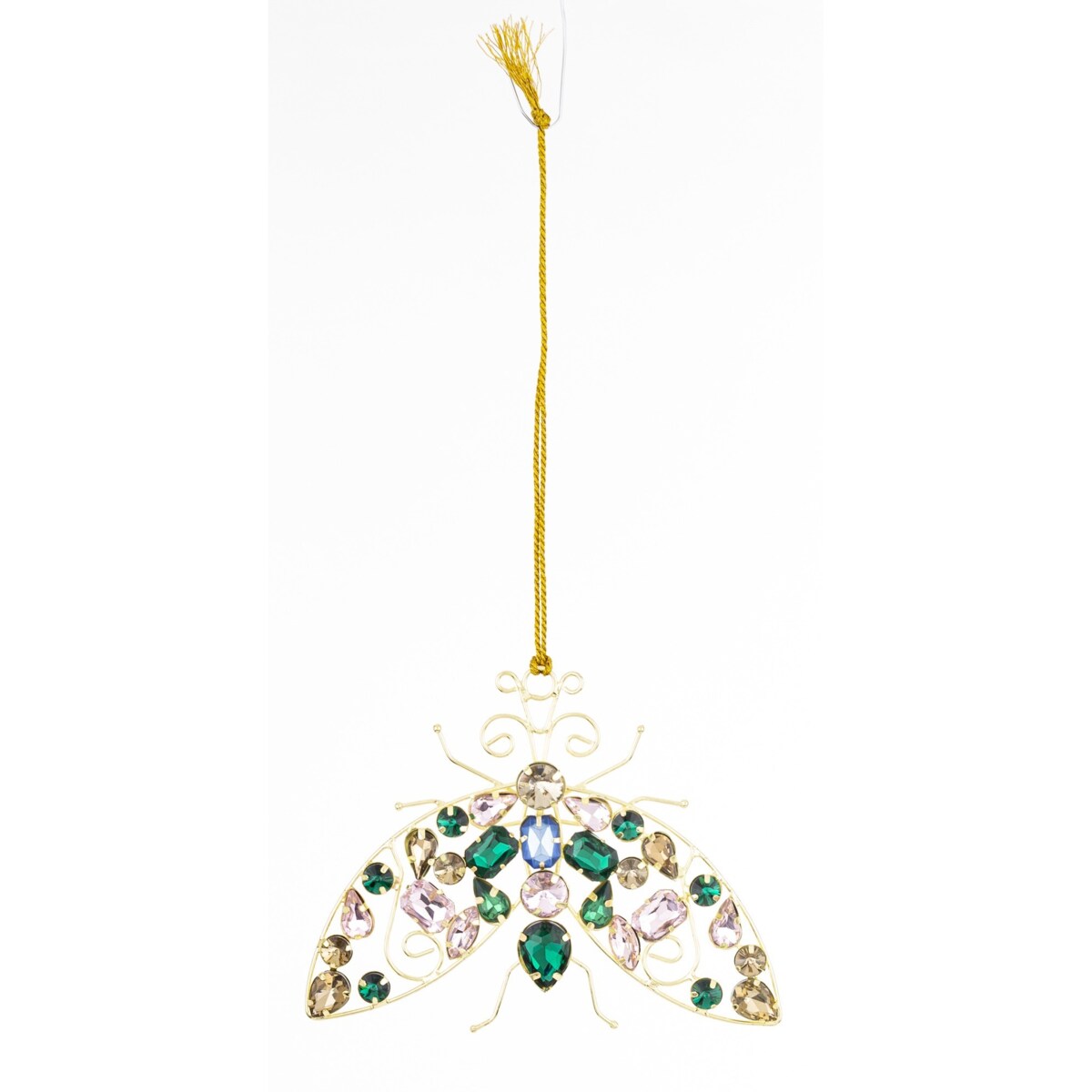 Ozdoba - zawieszka 2 szt. kolorowa 9,5x13x1 cm FLYGA