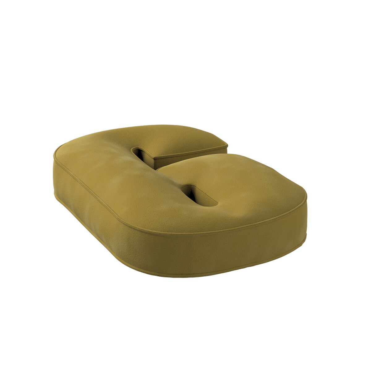 Poduszka Cyferka 9, oliwkowy zielony, 25 x 40 cm, Posh Velvet