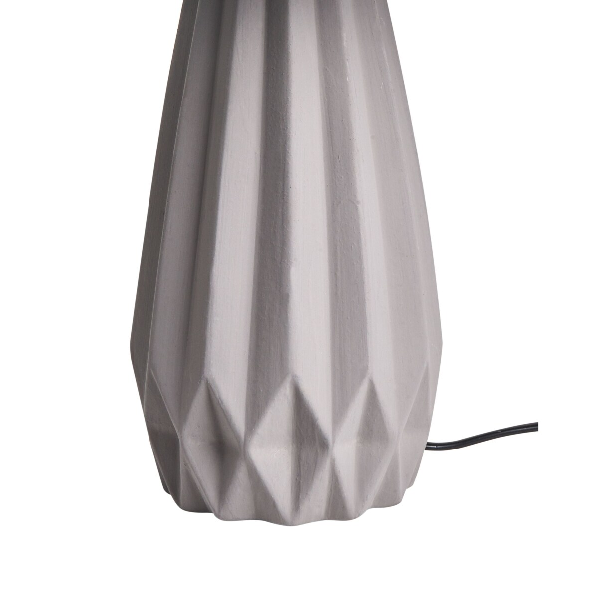 Lampa stołowa MONTAGUA Ceramika Szary