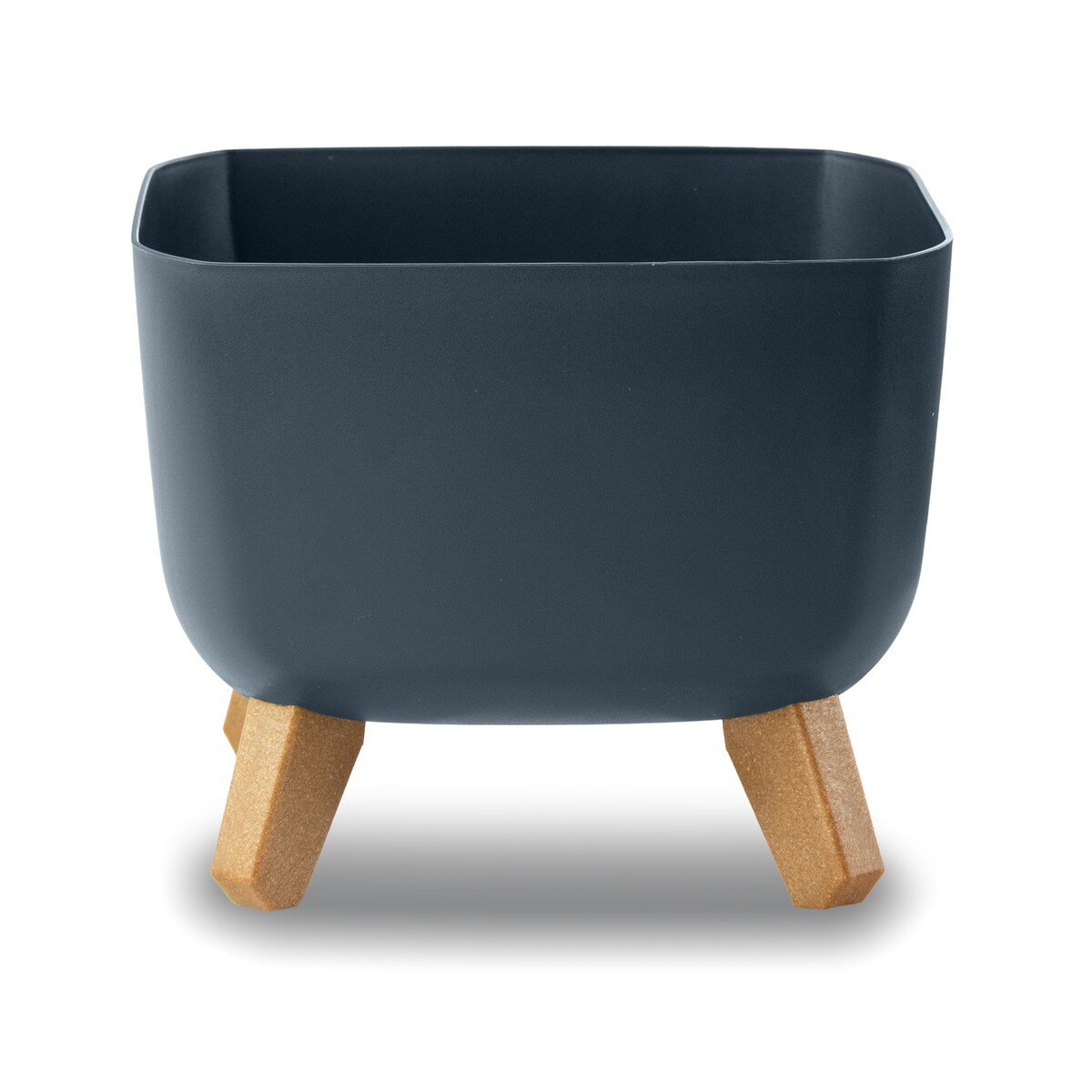 Donica Na Cmentarz Doniczka Na Nóżkach Na Wszystkich Świętych Antracytowa 39 Cm