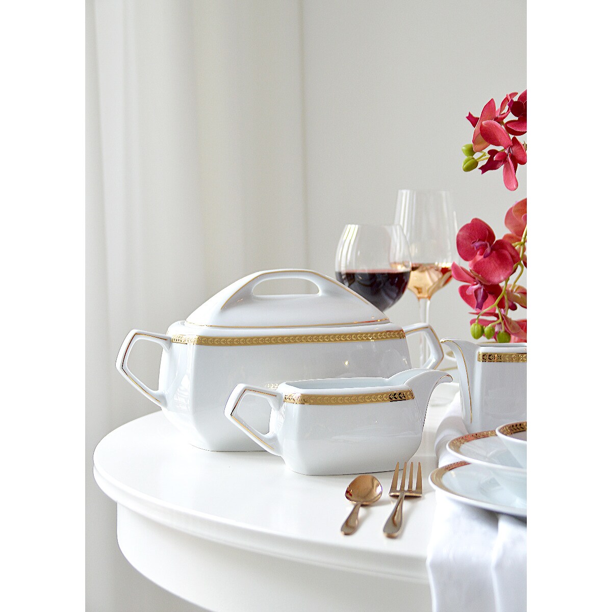 Serwis obiadowy dla 6 osób 25 el. Pułaski Prezydencka 8790