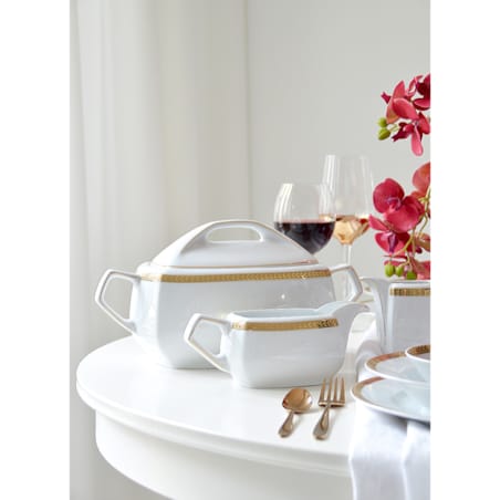 Serwis obiadowy dla 6 osób 25 el. Pułaski Prezydencka 8790