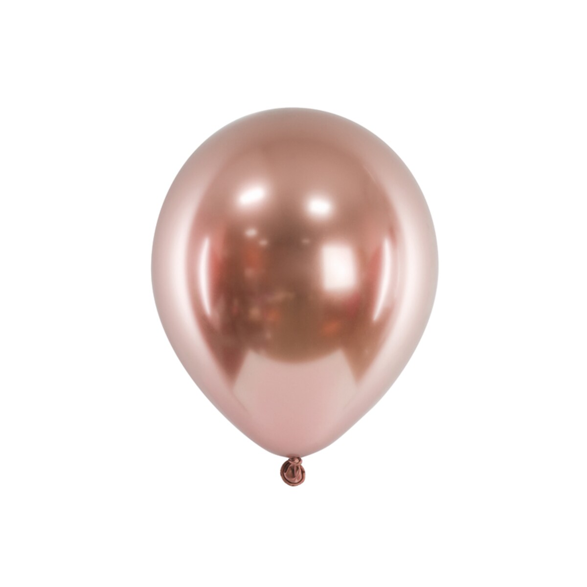 Balony Glossy, 46 cm, różowe złoto (1 op. / 5 szt.)