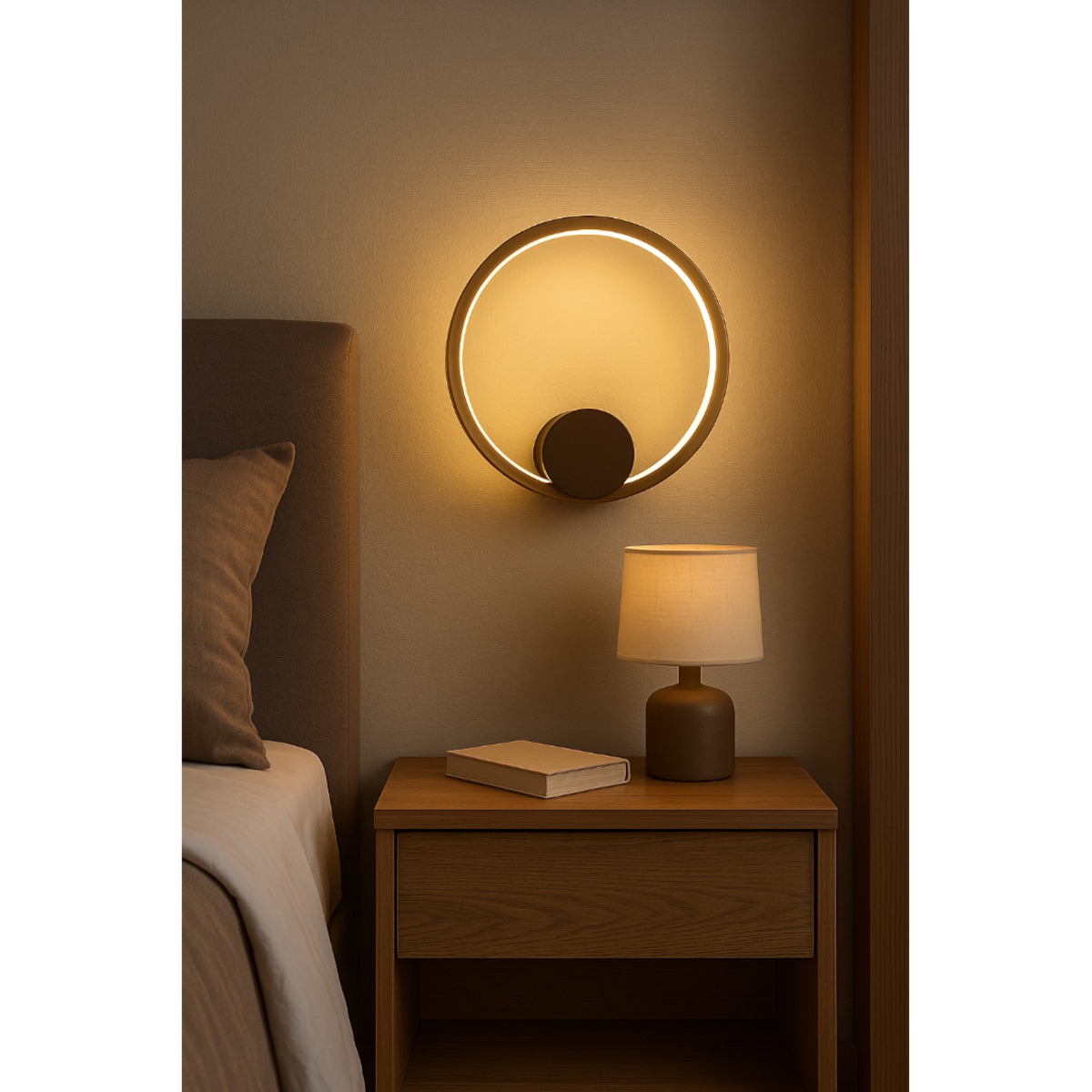 LAMPA ŚCIENNA VENTURO BIAŁA