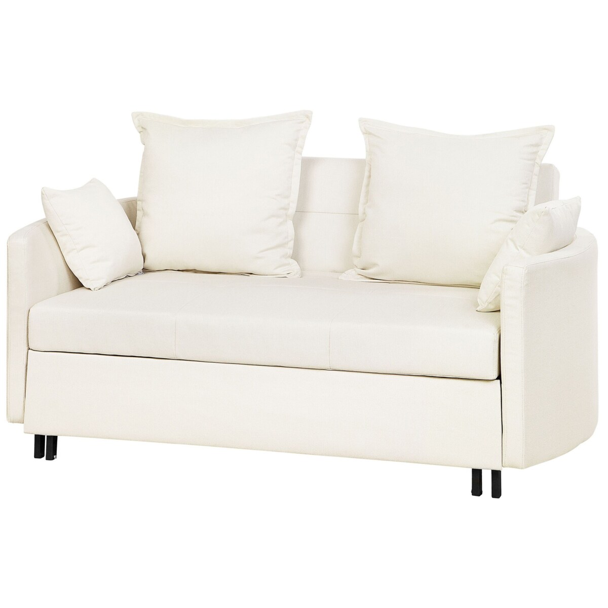 Sofa rozkładana beżowa HOVIN