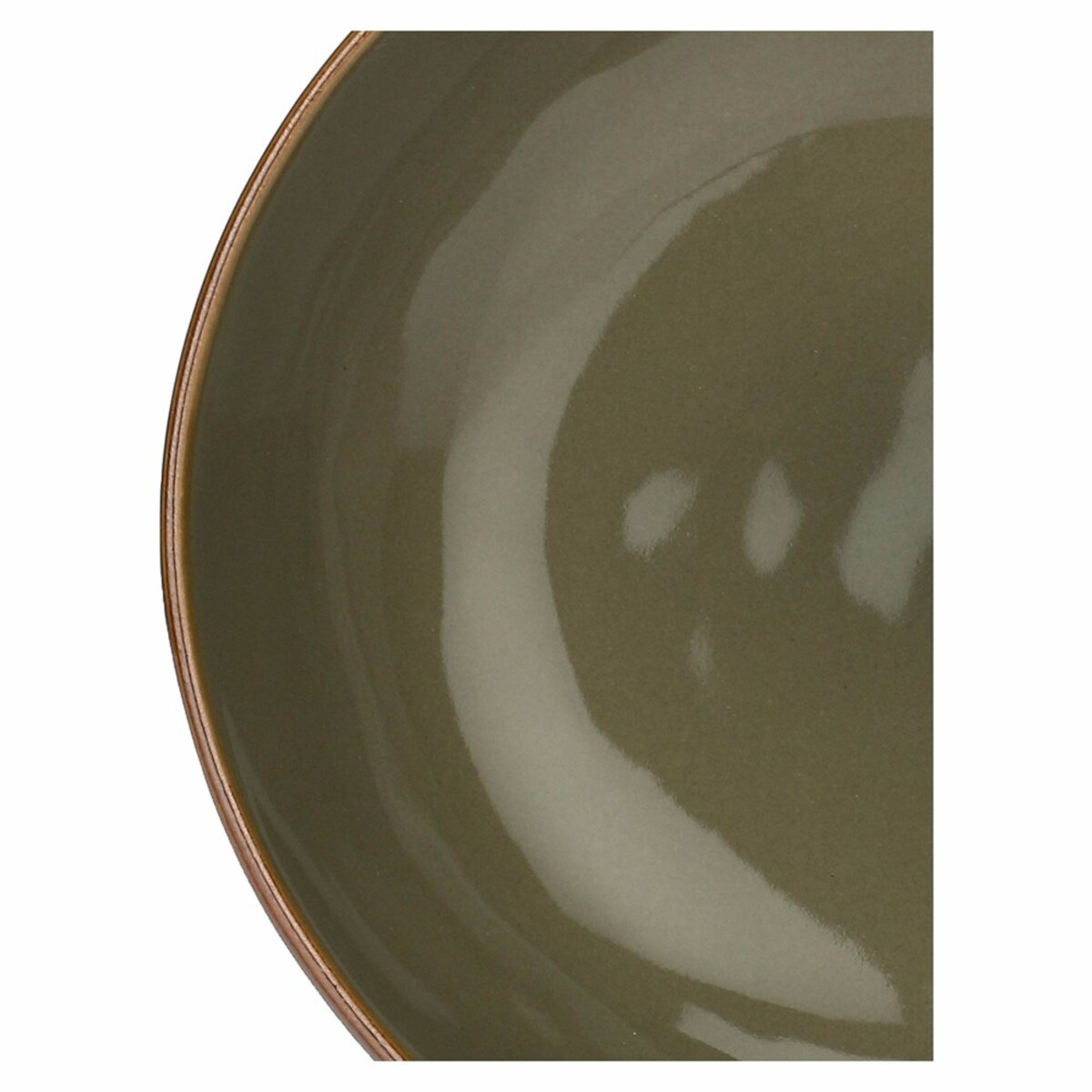 Zestaw 4 talerzy do zupy Concerto Grigio Tortora - Szaro-brązowy, 21 cm