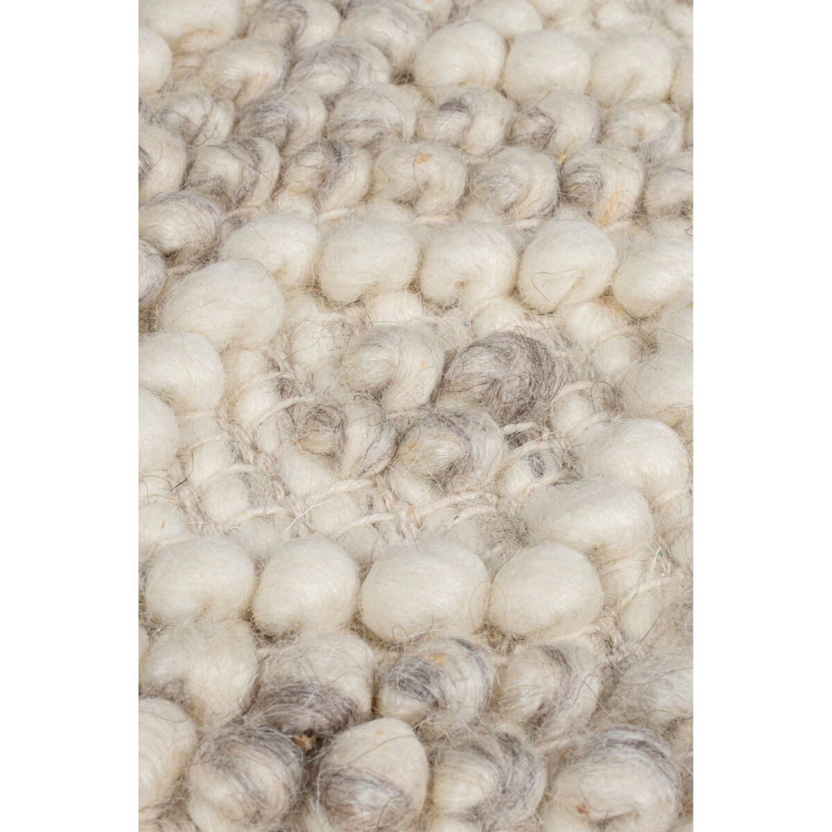 Dywan Wełniany Minerals Diamentowo-Szary 80x150