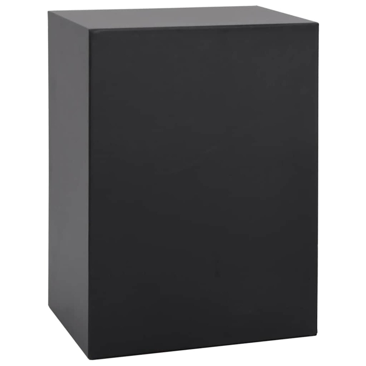 vidaXL Pudełko na biżuterię 10-warstwowe z uchwytami na zegarki, czarne, 29x20,5x40,5 cm