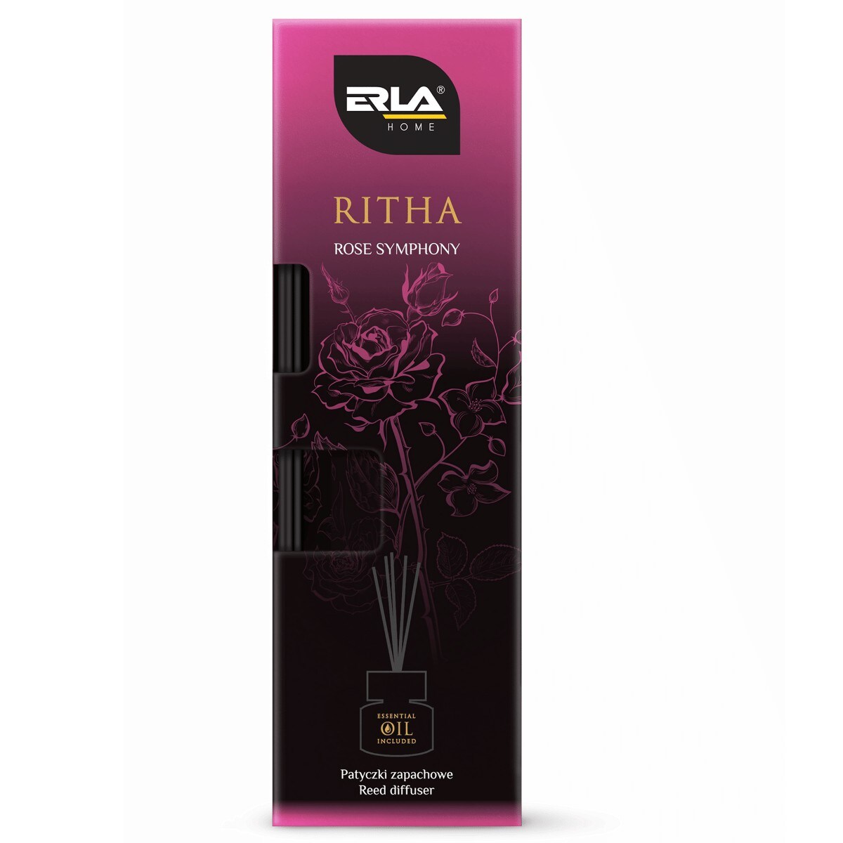 patyczki zapachowe ritha rose symphony 100ml