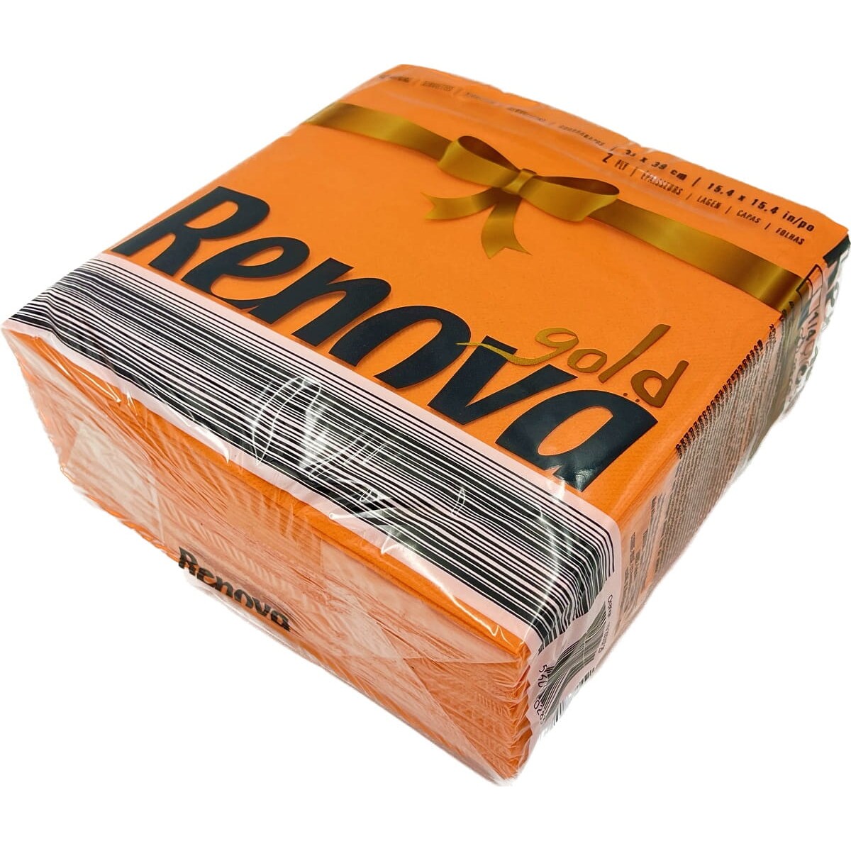 Serwetki stołowe Renova GOLD pomarańczowe 40szt