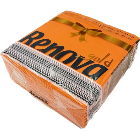 Serwetki stołowe Renova GOLD pomarańczowe 40szt