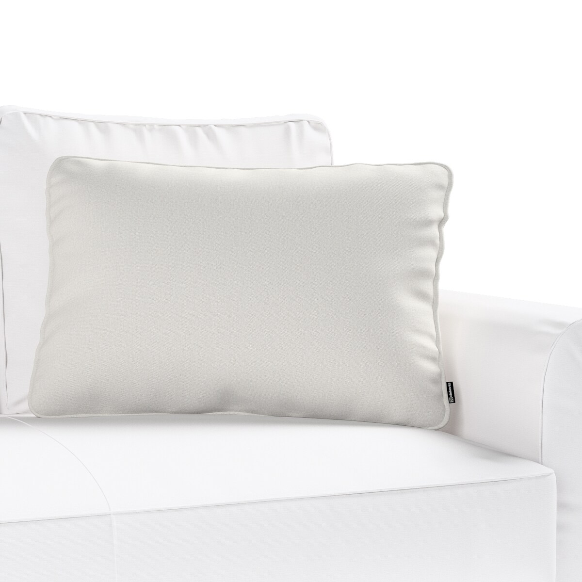 Poszewka Gabi na poduszkę prostokątna 60x40 jasny popiel