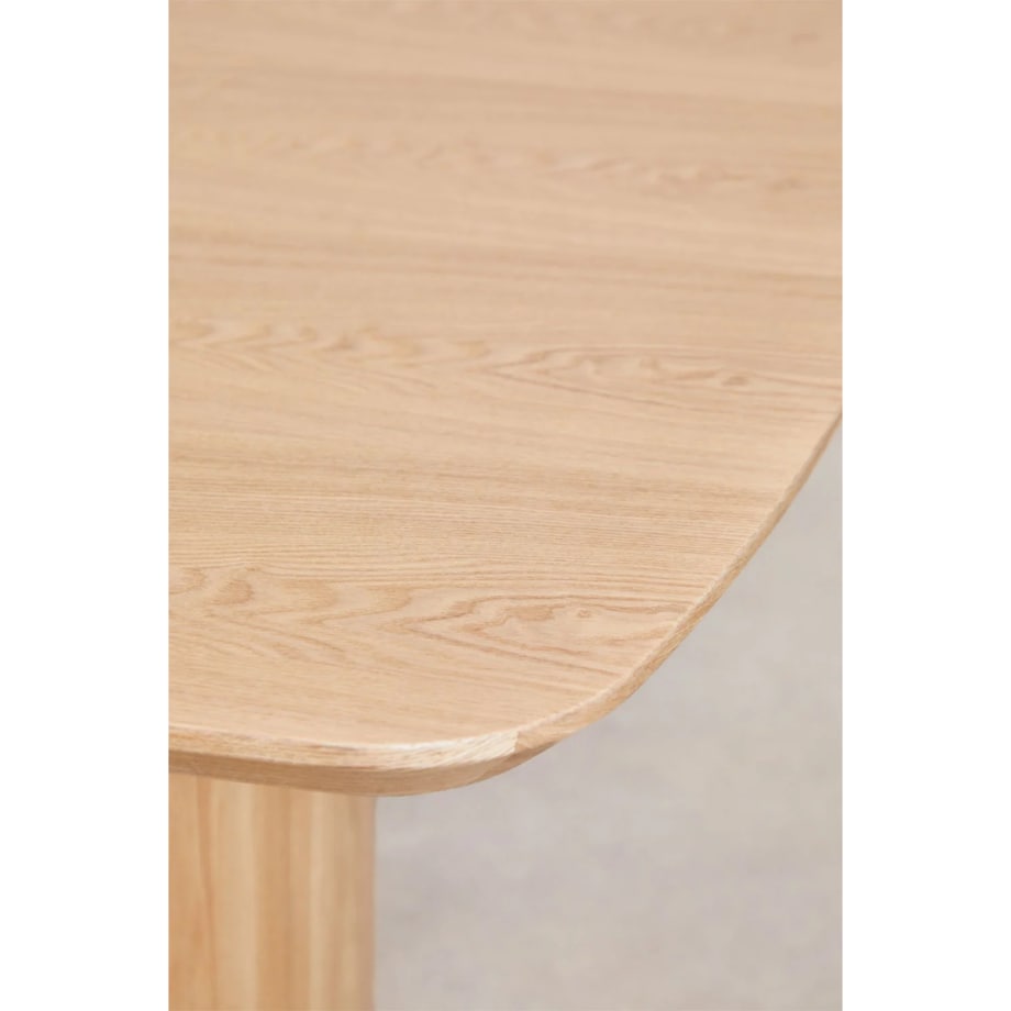 Prostokątny stół jadalniany 200x100 cm z płyty MDF Tareg naturalny